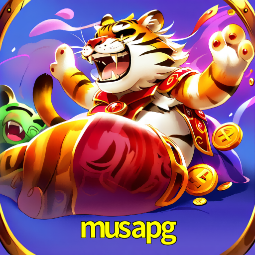 Imagem promocional da musapg mostrando a plataforma e suas vantagens